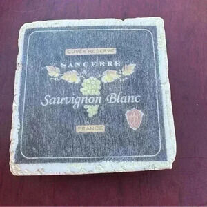 Lauren Hamilton Merlot Coaster Set